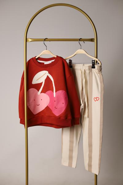 Love Cherry Kırmızı Eşofman Takımı