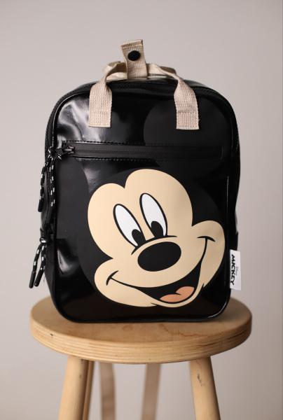 Siyah Mickey Mouse Sırt Çantası