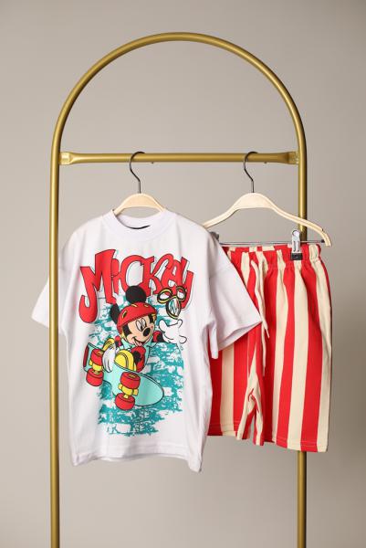 Kaykaycı Minnie Şortlu Takım