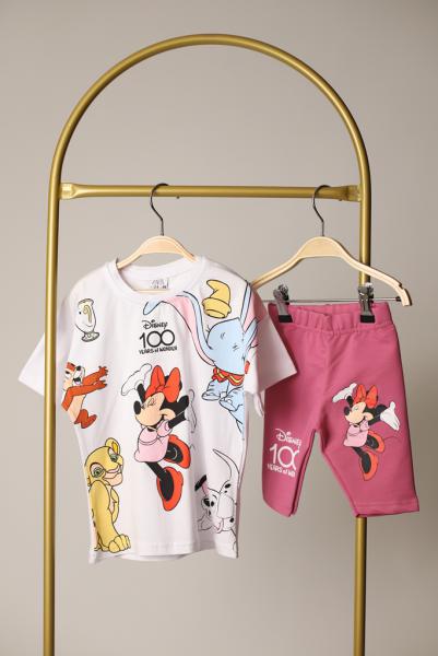 Disney Kuşağı Minnie Şortlu Takım