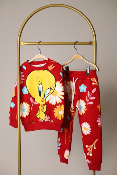 Kırmızı Tweety Eşofman Takımı