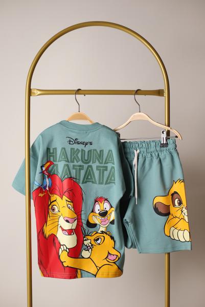 Hakuna Matata Lion King Şortlu Takım