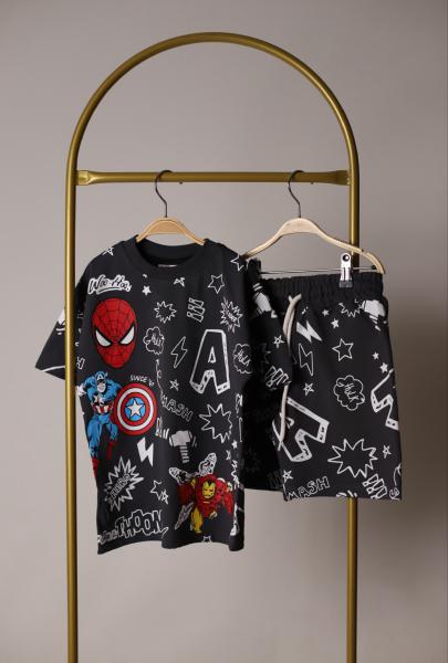 Hero Avengers Şortlu Takım