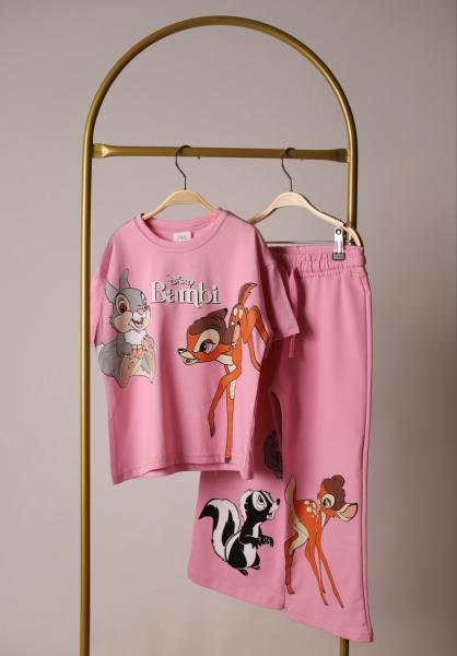 Pembe Bambi Eşofman Takımı