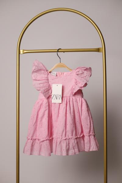 Pembe Işıltılı Elbise Kız Çocuk