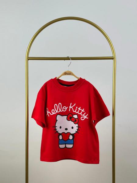 Kırmızı Hello Kitty T-Shirt