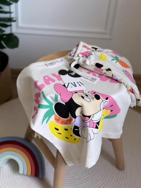 Minnie Mouse Şortlu Takım
