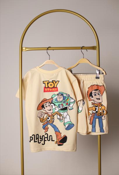 Toy Story Playfun Sırt Baskılı Şortlu Takım