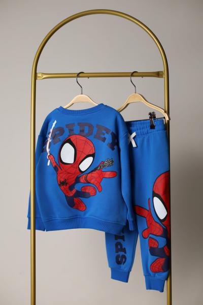 Mavi Spidey Eşofman Takımı