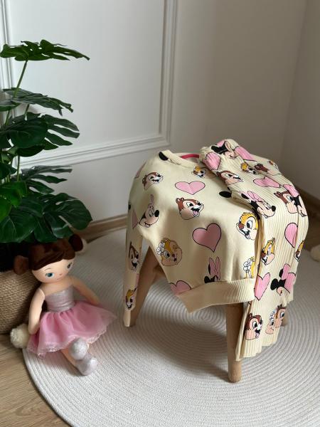 Minnie ve Arkadaşları Kalpli Fitilli Takım
